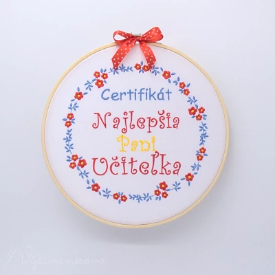 Certifikát - Super učiteľka