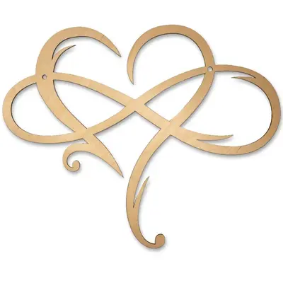 Infinity Heart Wall Art