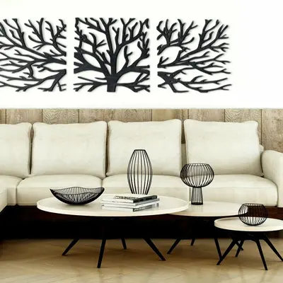 Nature's Branches Wooden Wall Decor