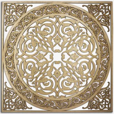 Intricate Mandala Panel