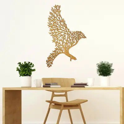 Tree Branch Bird Decor