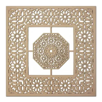 Geometric Floral Mandala