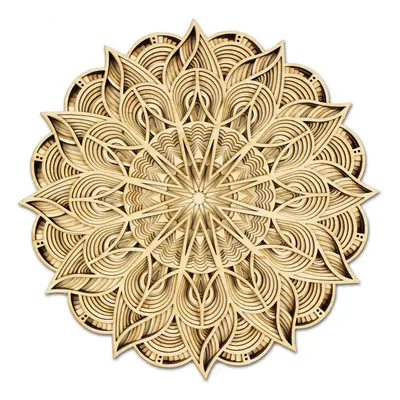 Multilayer flower - Sun mandala