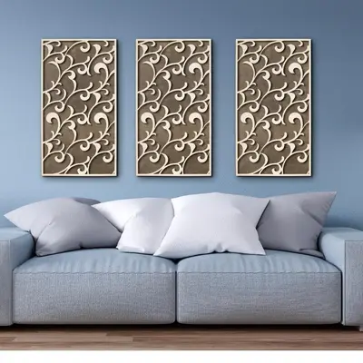 Arabesque - 3D Wooden Wall Panel