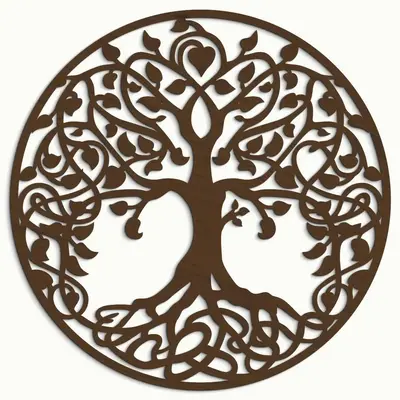 Wooden Tree of Life