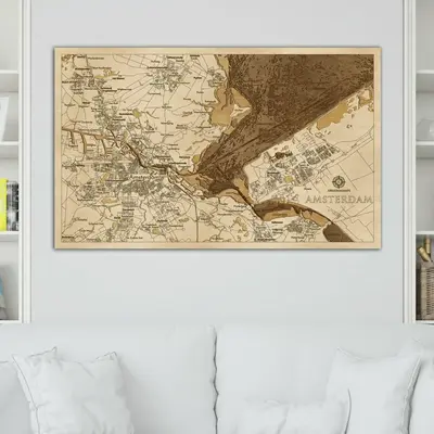 Amsterdam Nautical 3D Depth Map